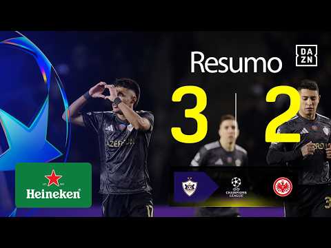 Qarabag 3-2 Eintracht Frankfurt (UCL 2025/26)