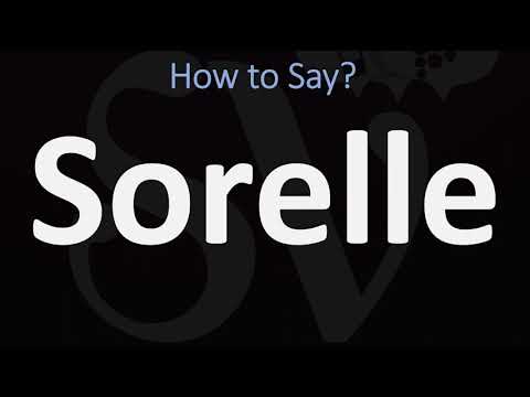 How to Pronounce Sorelle? (CORRECTLY)