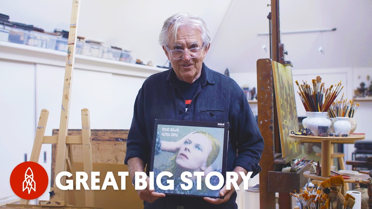 "I Whacked Him One" Meet David Bowie's Album Cover Painter