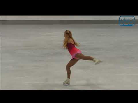 Pascaline Petit. Oberstdorf 2018. Silver Ladies II FS. 10 place