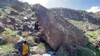 Video thumbnail of Mythical Beast. Dry Falls