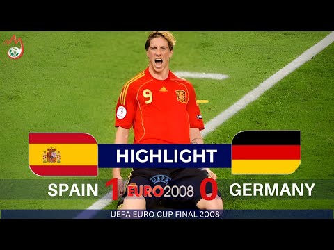 Spain vs Germany (1-0) | UEFA EURO 2008 Final Highlights