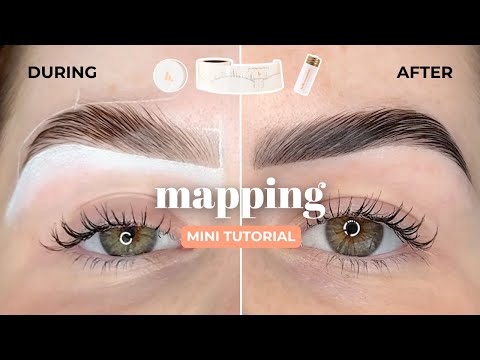 Brow Mapping 101: Sticker Ruler, String & Paste Essentials