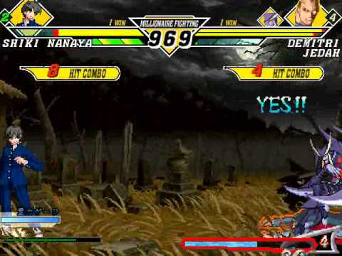 Shiki Nanaya MUGEN #29: Jedah & Demitri