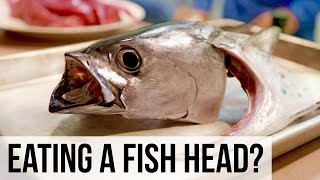 We ATE a Fish Head!! Catch N Cook
