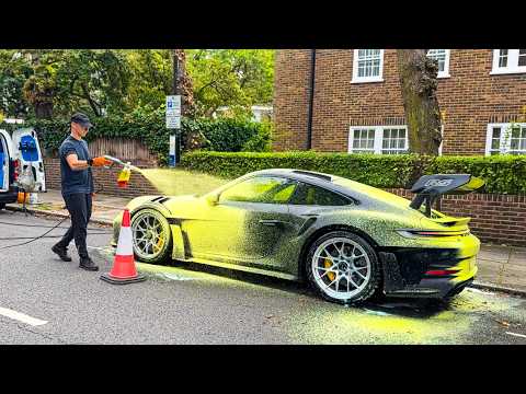 Day in the Life of a Luxury Car Cleaner in England