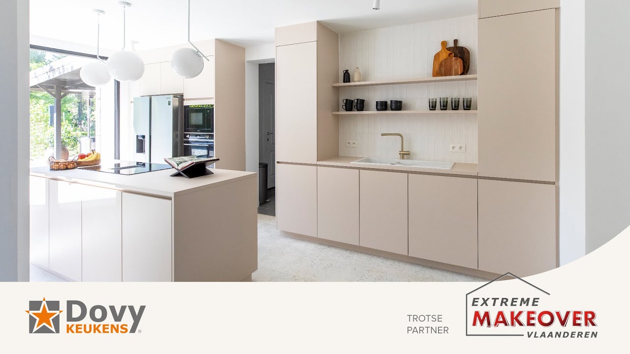 Extreme Makeover: een grote, ergonomische keuken voor een gezin van 7 | Dovy Keukens