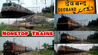 preview picture of video 'Non Stop  & Highspeed Trains in Deoband(देवबन्द) !!!!! Compilation'