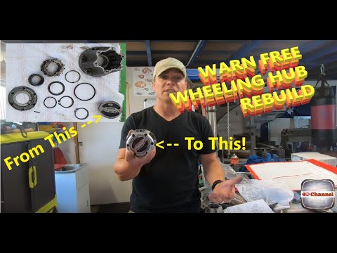 EP37 - Warn Free wheeling Hub rebuild, FJ40, 4x4, 4WD