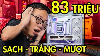 The Peak of 80 Million Full White PC - Ryzen 9800X3D and O11 Vision Compact Are Painfully Beautiful