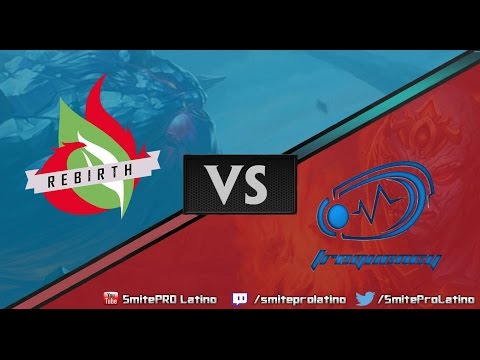 SMITE Showmatch - Rebirth Esports VS Frequency [ ESP ]