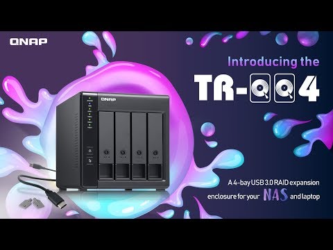 Introducing the TR-004: A 4-bay USB 3.0 RAID expansion enclosure for your NAS and laptop