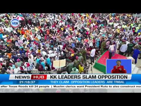 Kenya Kwanza leaders rally in Mombasa accuse opposition leaders of fostering tribalism politics