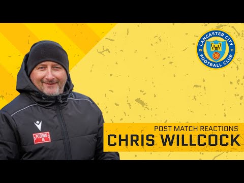 Manager Reaction - Matlock Town vs. Lancaster City