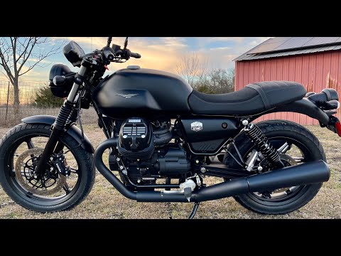 2021 Moto Guzzi V7 E5 Stone | Top Speed Run