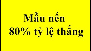 Mẫu nến cho tỷ lệ 80% thắng