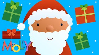 He'll Be Coming Around on Christmas | A Holiday Santa Song | Miss Molly Sing Along Songs