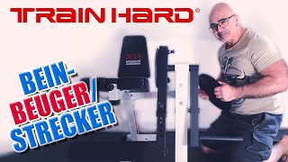 Leg Day im HomeGYM | TRAINHARD Beinstrecker Beinbeuger von Hansson Sports | Unboxing Aufbau Fazit