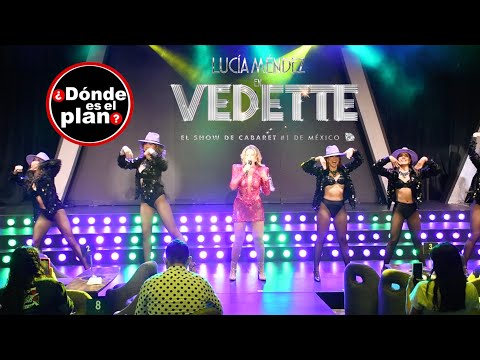 Lucía Méndez es una VEDETTE en el SHOW DE CABARET #1 en México VEDETTE | Medley Latino