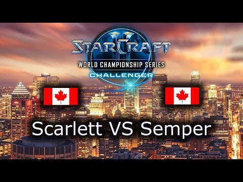 Scarlett VS Semper - ZvT - Ro8 - WCS Challenger Season 3 NA 2018 - polski komentarz