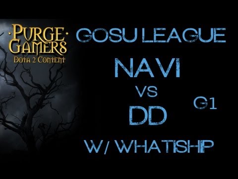Na'Vi vs DD g1 GosuLeague w/ WhatIsHip