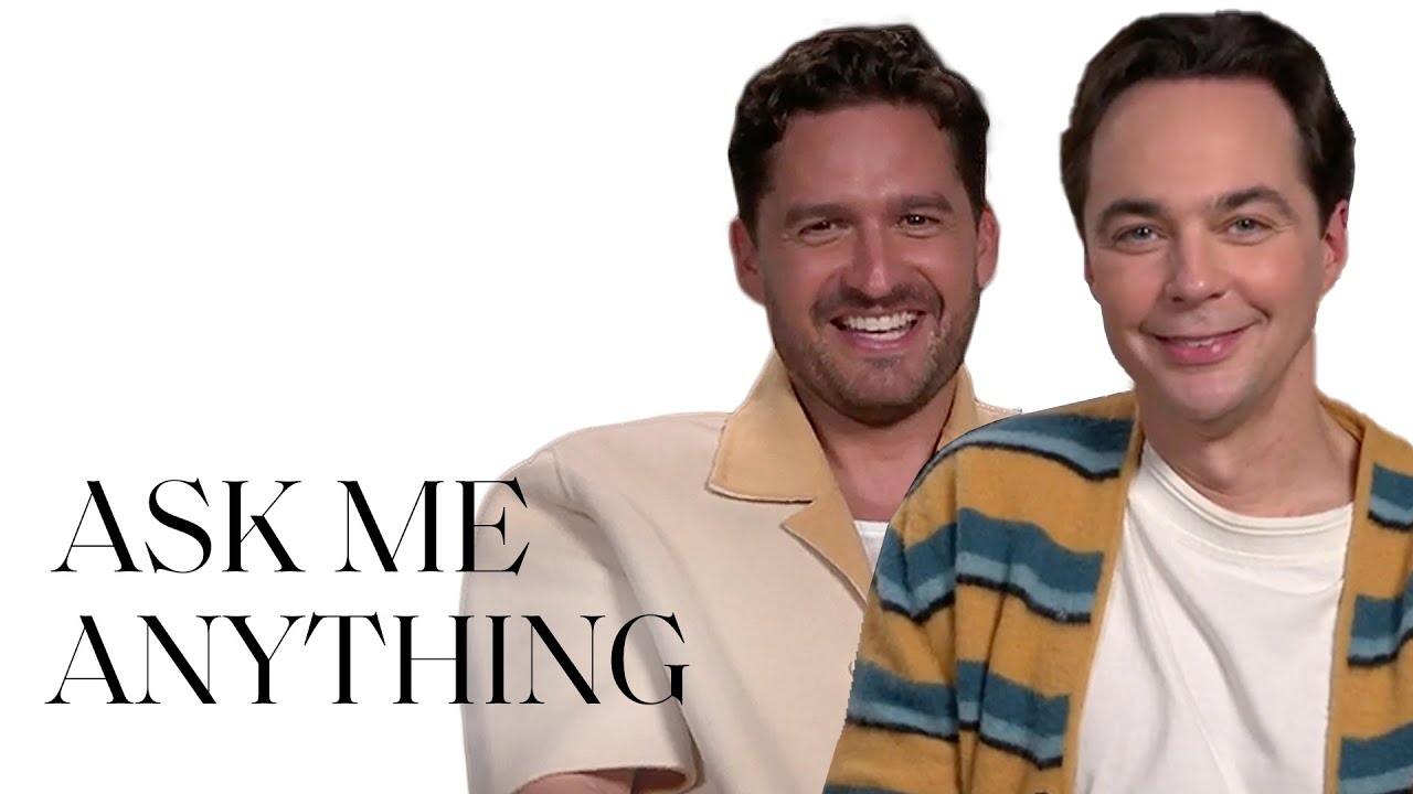 Jim Parsons & Ben Aldridge On Spoiler Alert, Astrology Signs, & Acting Sexy | Ask Me Anything | ELLE