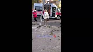 «Хюндай» и «Джип» столкнулись на перекрестке в Николаеве (фото, видео)