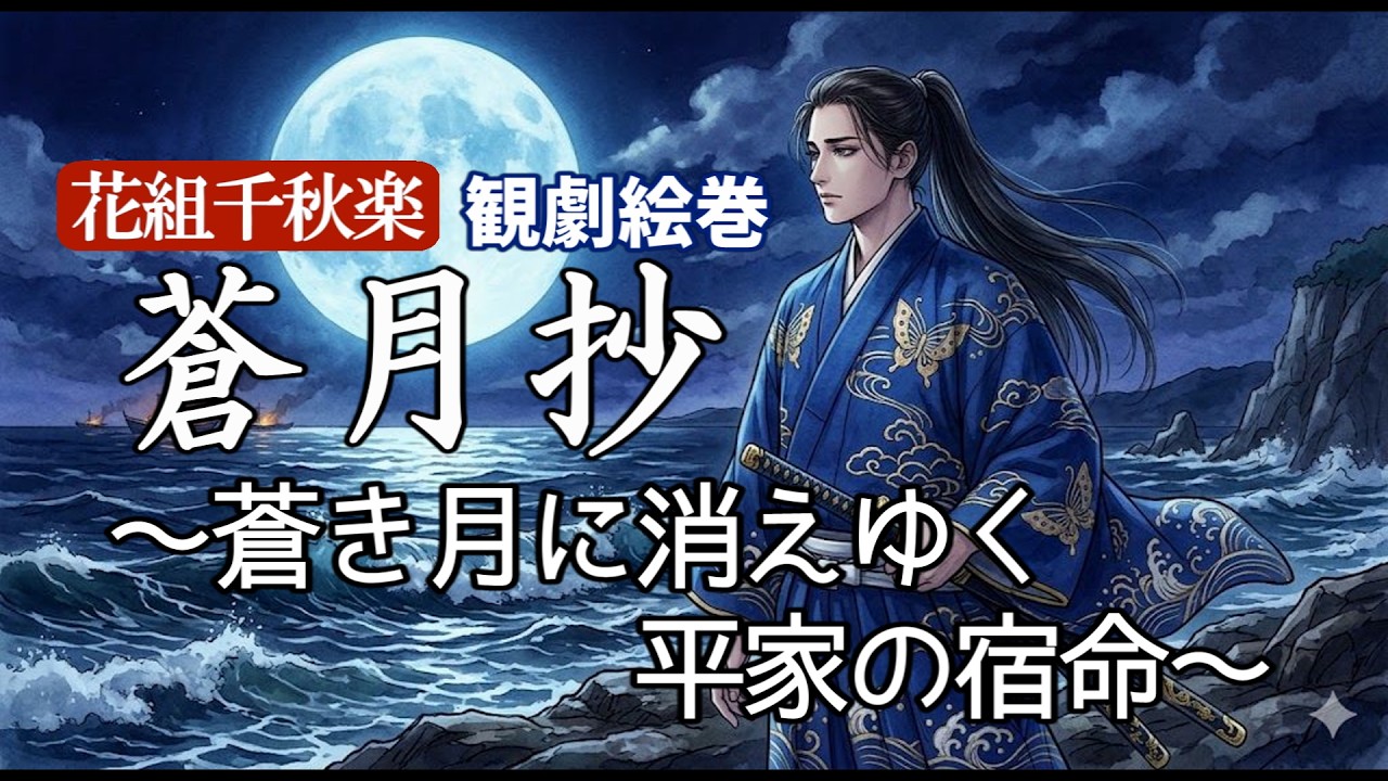 🆕宝塚花組『蒼月抄』千秋楽観劇絵巻Blue Moon Memories