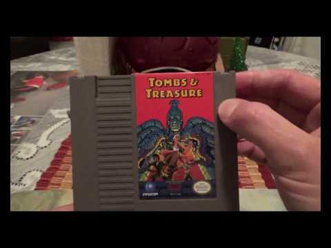NES Tombs And Treasure Game Review *See Description*