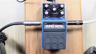 Video thumbnail for Maxon SM-01 Super Metal by TheSuperFunAwesomeHappyTimePedalShow