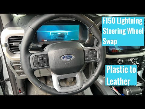 F150 Lightning Pro Leather Steering Wheel Upgrade