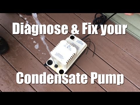 Diagnose and Fix Your Condensate Pump