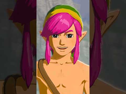 Why Link has Pink Hair in A Link to the Past!  #legendofzelda #nintendo #gamingshorts