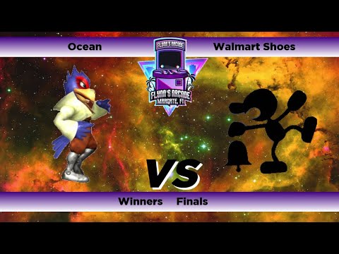 Flynn's Arcade 055 Winners Finals - Ocean (Falco) Vs. Walmart Shoes (Game & Watch) Melee Tournament