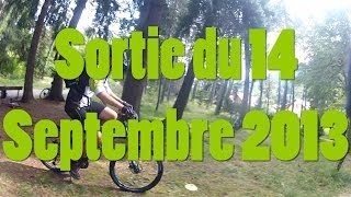 preview picture of video 'Cyclos de Faverges - Sortie du 14 Septembre 2013'