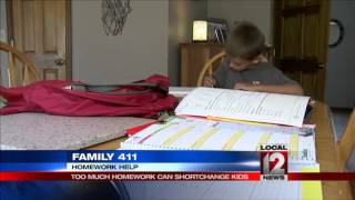 Family 411: Homework overload