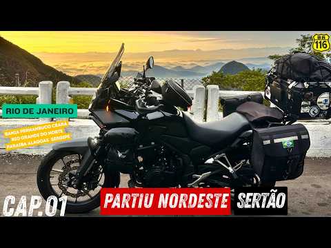 EP1 | MOTORCYCLE TRIP TO THE NORTHEAST | HONDA NX 500 | BR 116 | RIO DE JANEIRO TO THE NORTHEAST ...