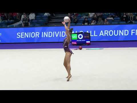 European Rhythmic Gymnastics Champions 2025- Emilia Heichel (POL) All-around Final Ball