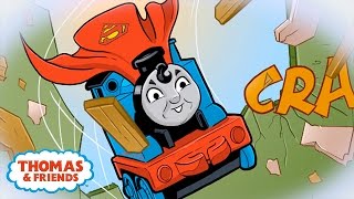 San Diego Comic Con Ft. Thomas as Superman & Diesel as Batman | DC Super Friends™ | Thomas & Friends