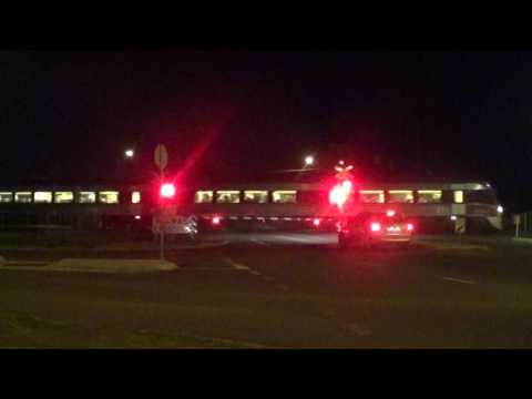 Two 2011 V/Line VLocity Sets Arriving At Geelong Station