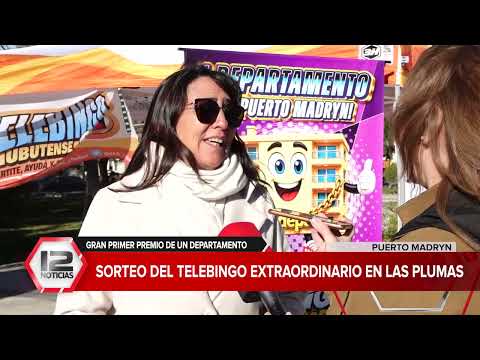 MADRYN | TELEBINGO EXTRAORDINARIO EN LAS PLUMAS