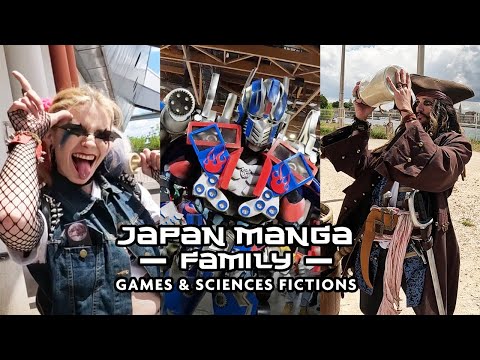 Japan Manga Family 2023 MARTIGUES #cosplay #convention #japaneseculture #transformers #starwars