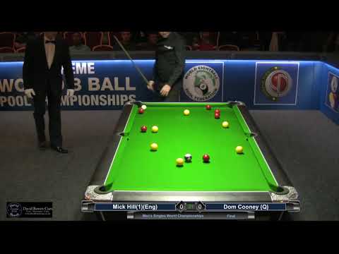 2019 WEPF MENS FINAL M HILL V D COONEY