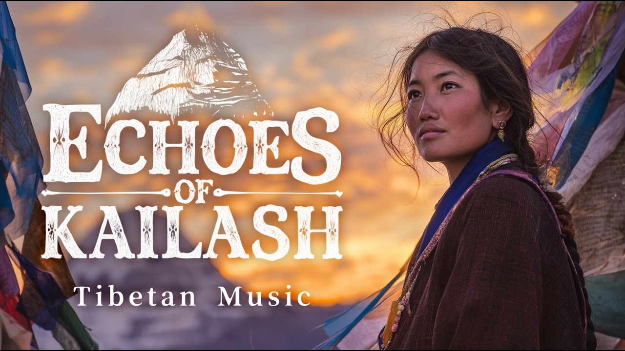 Echoes of Kailash | Sacred Tibetan Music with Monk Chant and Female Voice | World Music