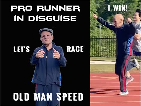 Worlds Fastest Old Man Prank