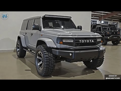 Un novu 2026 Toyota Land Cruiser FJ55 Unveiled - Potenza, Style & Off-Road DNA