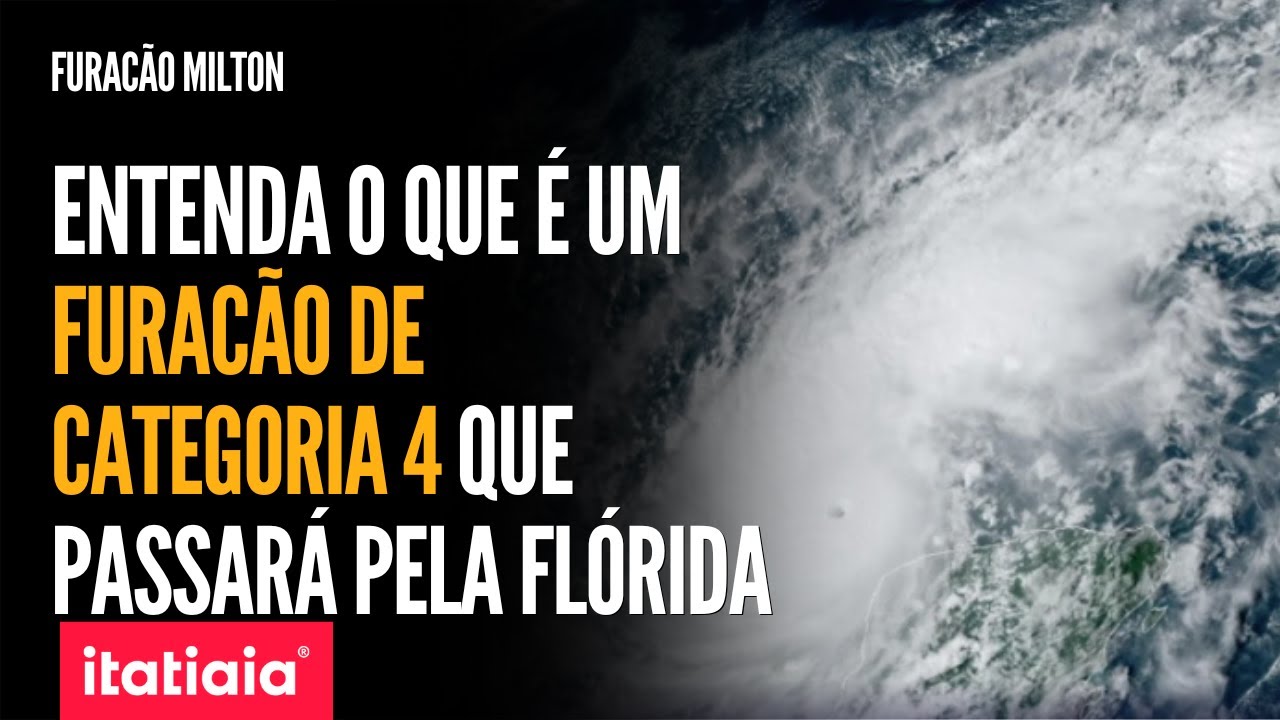 FURACÃO MILTON: VEJA POR QUE O ESTADO DA FLÓRIDA, NOS EUA, ENTROU EM ESTADO DE ALERTA