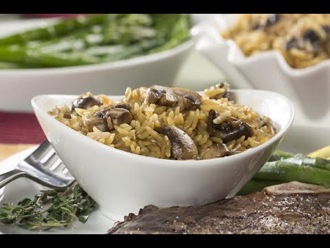 Orzo Mushroom Toss