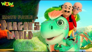 Motu Patlu in Dragons world  MOVIE  Kids animated 