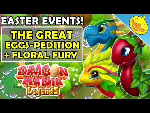 THE GREAT EGGS-PEDITION + FLORAL FURY Events Walkthrough! - DML #1147